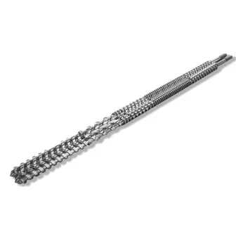 PVC Pipe Parallel Screw Barrel