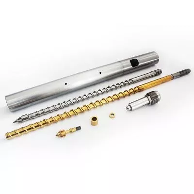 Iesmidzināšanas formēšanas skrūvju uzgalis